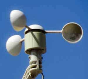 3-cup anemometer