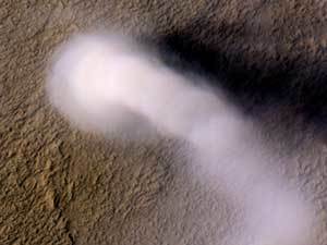Dust Devils On Mars