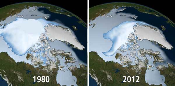 Arctic Sea Ice Decline 1980 2012