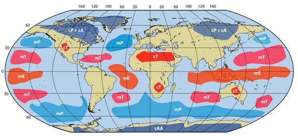 The Types Of Air Masses And Their Characteristics