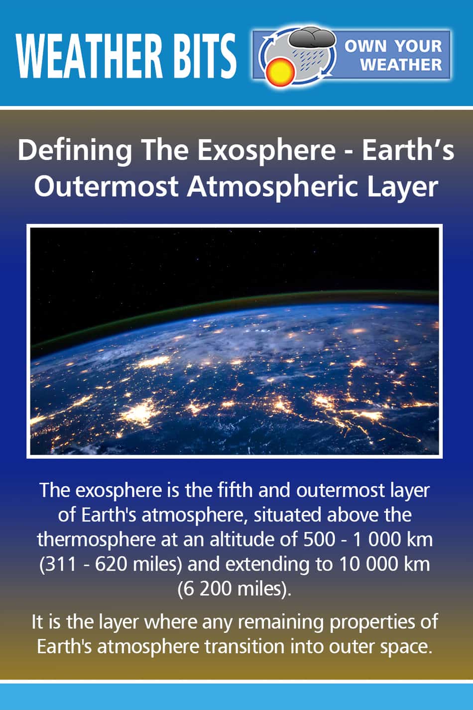 Defining The Exosphere
