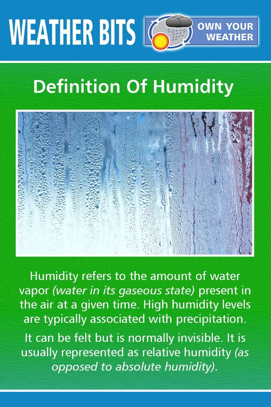 Definition Of Humidity