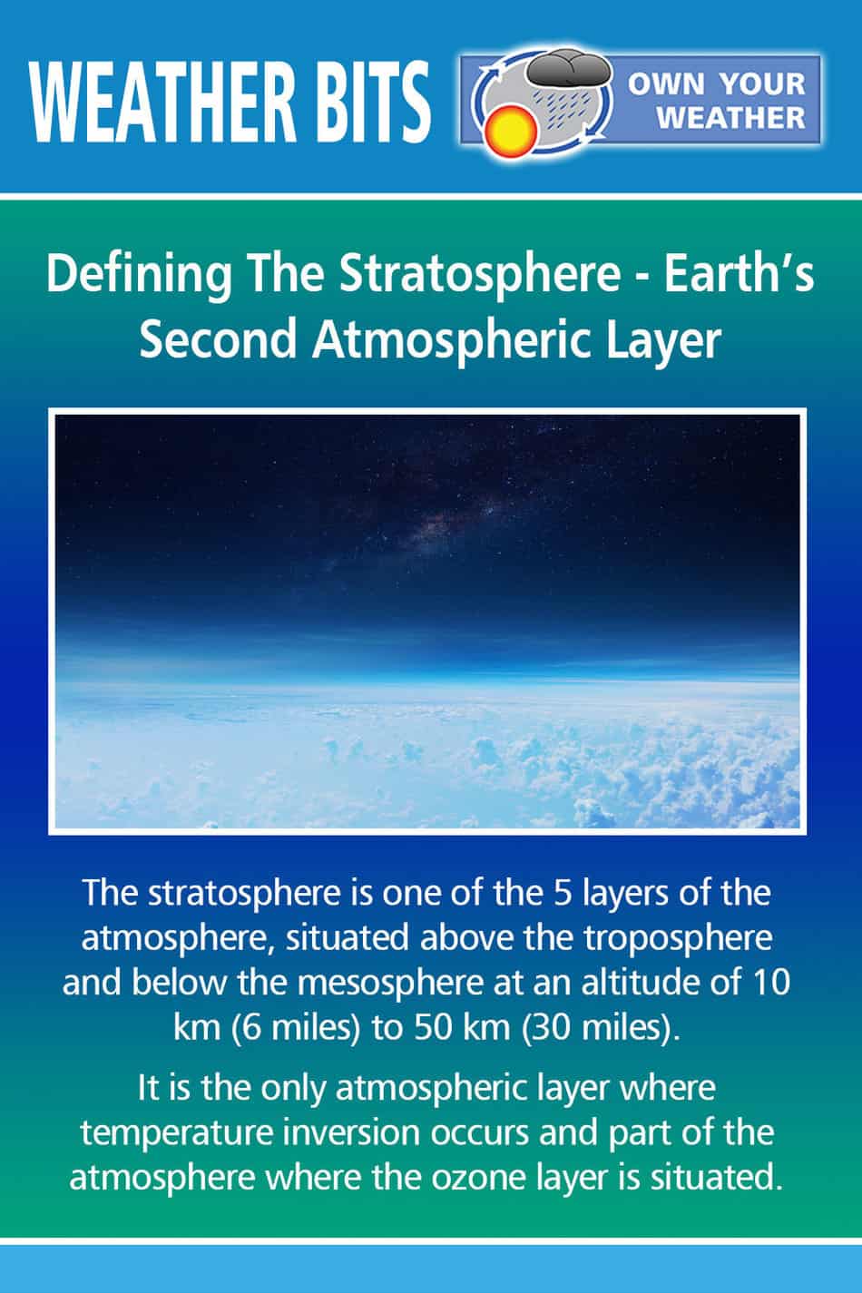 Defining The Stratosphere