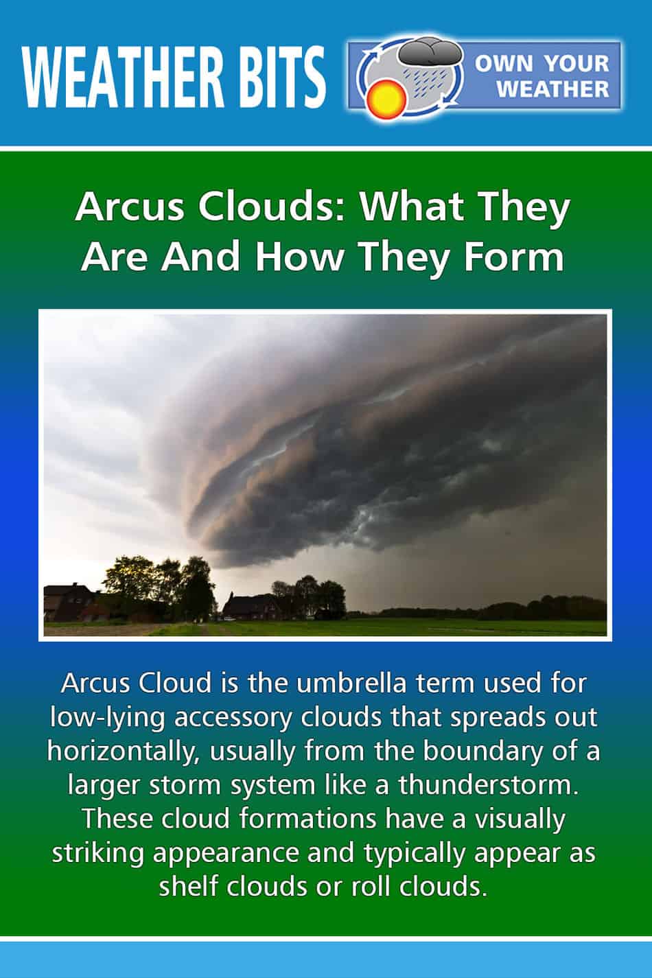 Arcus Clouds: What They Are And How They Form
