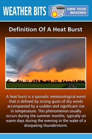 Definition Of A Heat Burst