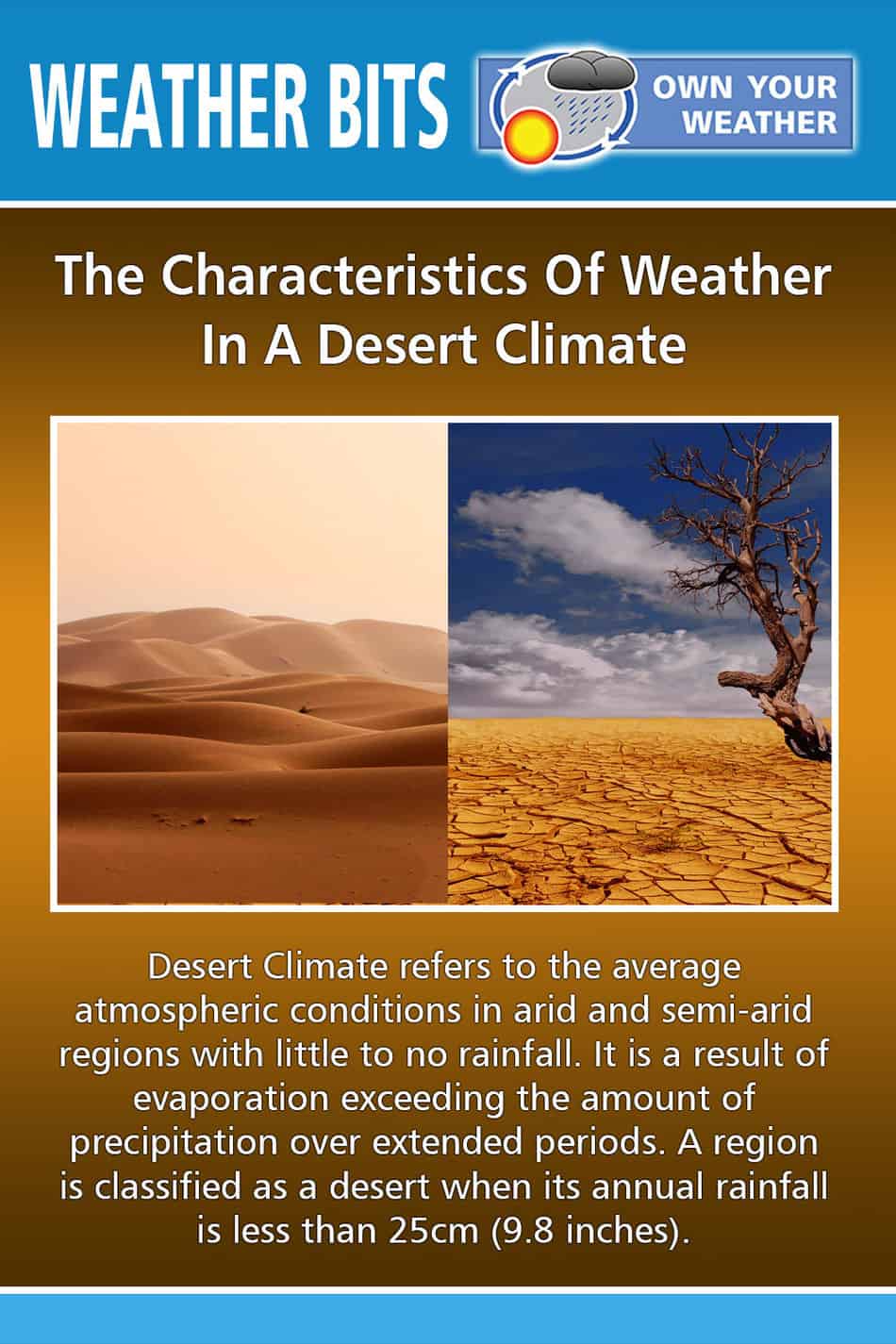 The Characteristics Of Weather In A Desert Climate