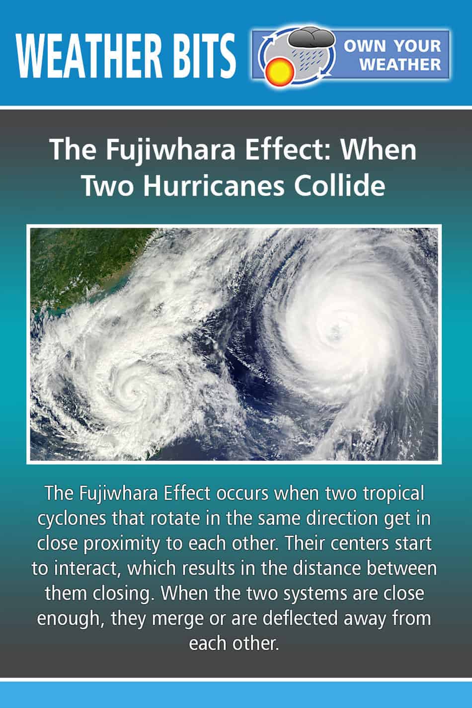 The Fujiwhara Effect