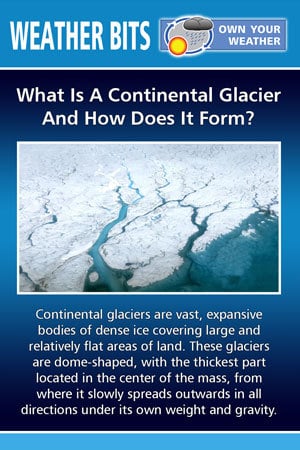 What Is A Continental Glacier