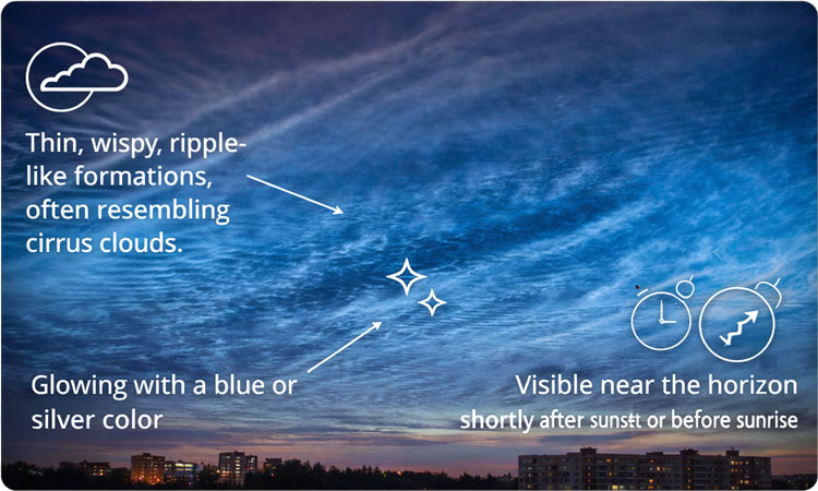 Noctilucent Cloud Identification
