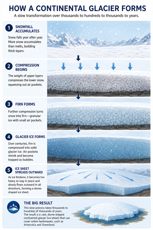 Continental Glacier Formation Continental Glacier Formation