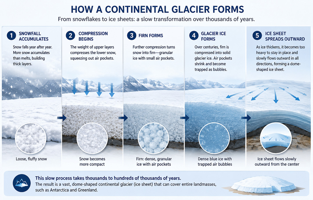 Continental Glacier Formation Continental Glacier Formation