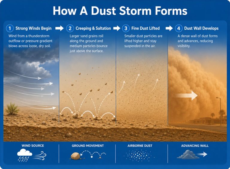 What Is A Dust Storm, And What Causes A Dust Storm?