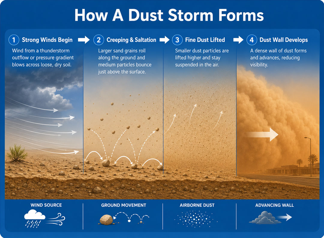 Dust Storm Formation Dust Storm Formation