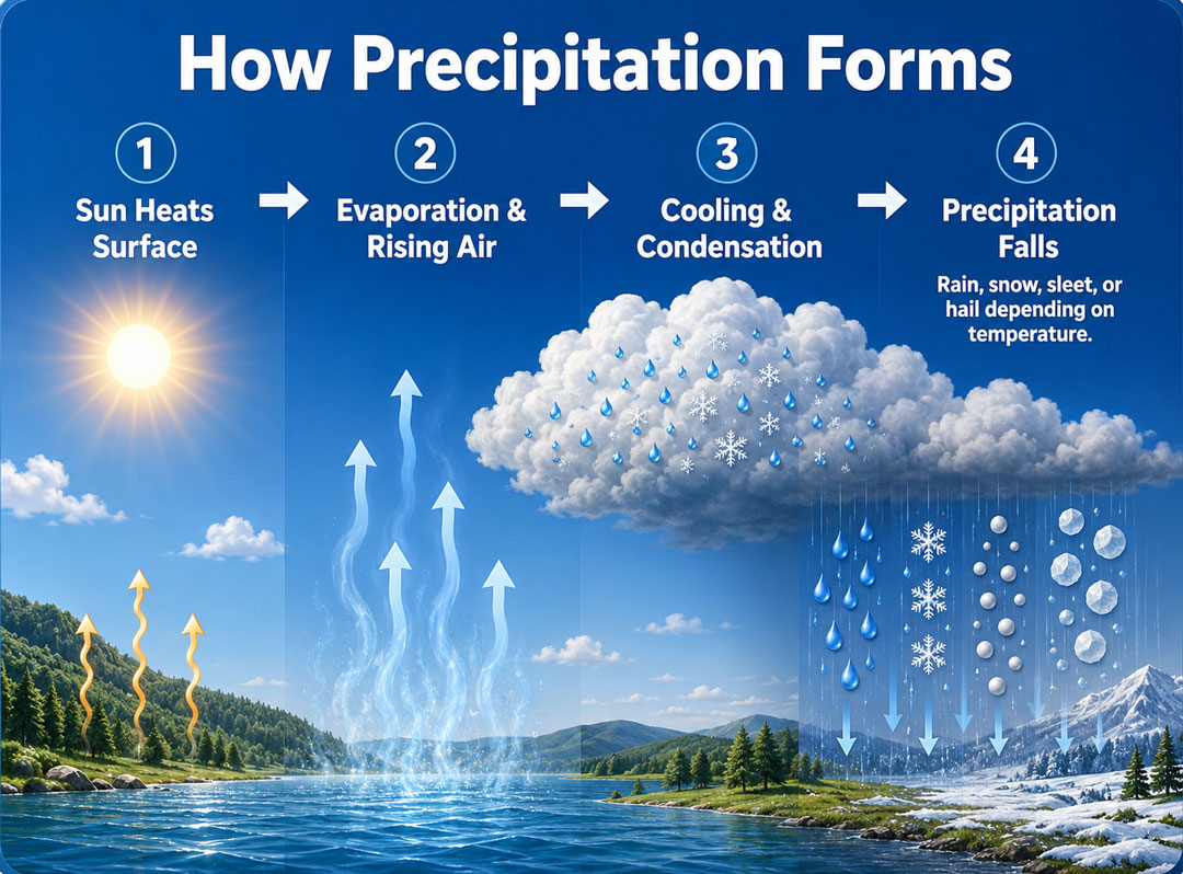 Precipitation Formation Precipitation Formation