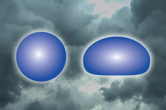 Real Shape Of A Raindrop​​​​​​​​​​​​​​​​​​