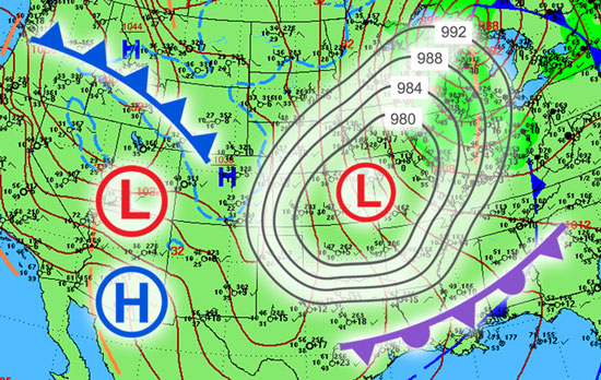Synoptic Weather Map Definition