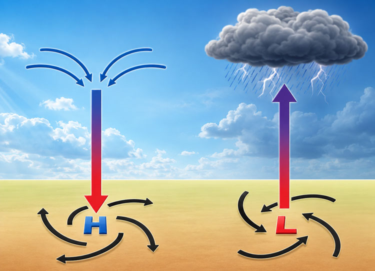 High-and Low-Pressure-Systems
