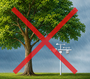 Incorrect Weather Sensor Setup